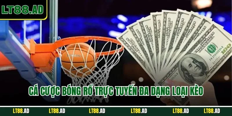 Cá cược bóng rổ trực tuyến đa dạng loại kèo