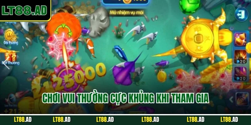 Chơi vui thưởng cực khủng khi tham gia